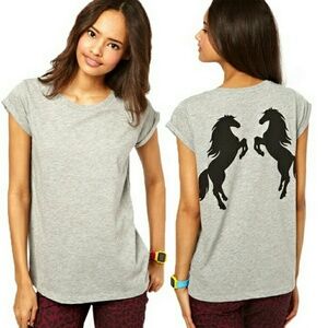 💙SALE💙 Horse Print T-Shirt